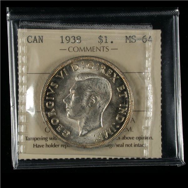 1938 Silver Dollar