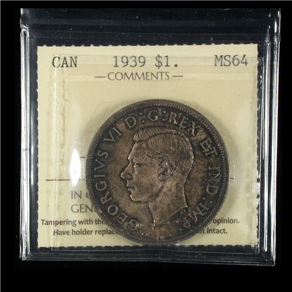1939 Silver Dollar