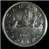 Image 2 : 1945 Silver Dollar
