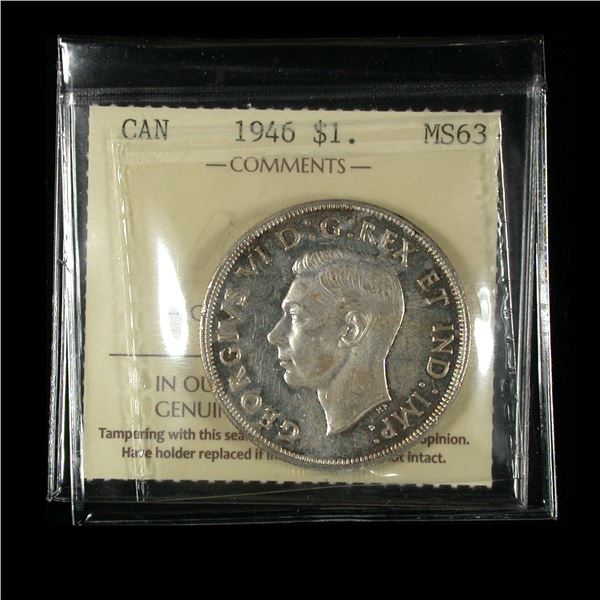 1946 Silver Dollar