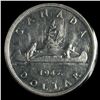 Image 2 : 1947 Silver Dollar - Maple Leaf