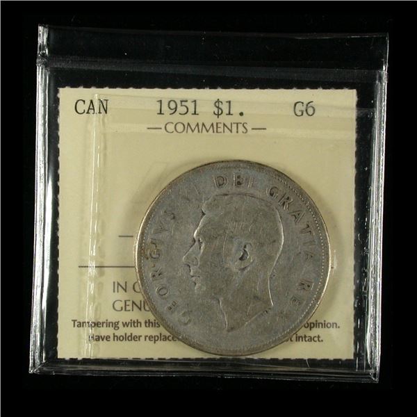 1951 Silver Dollar