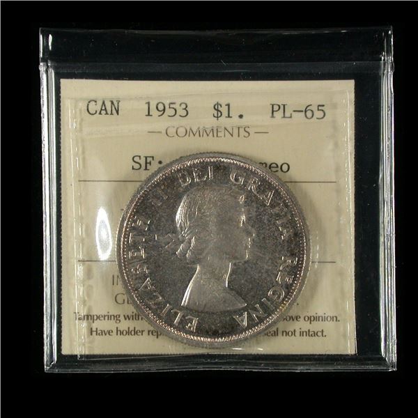 1953-SF Silver Dollar