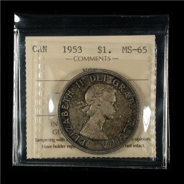 1953-NSF Silver Dollar