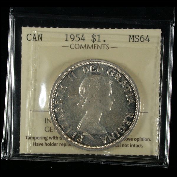1954 Silver Dollar