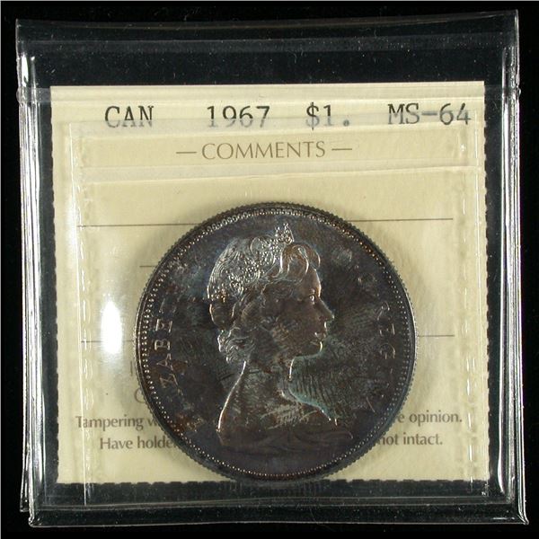 1967 Silver Dollar - Centennial Goose