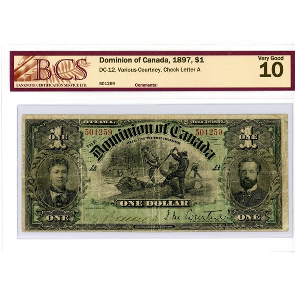 Dominion of Canada $1, 1897