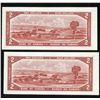 Image 2 : Bank of Canada $2, 1954 Devil Pair