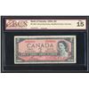 Image 1 : Bank of Canada $2, 1954 Test