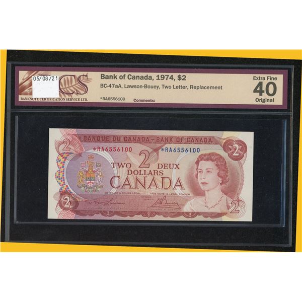 Bank of Canada $2, 1974