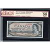 Image 1 : Bank of Canada $100 1954, Devil's Face