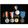Image 1 : An Eclectic Lot of 9 Medals - Royalty & Fraternal, etc.