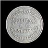 Image 1 : Chas. Logan Furniture Token, St. Catharines Ontario