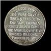 Image 2 : Cobalt, Ontario 1963 Silver 60th Anniversary Medal