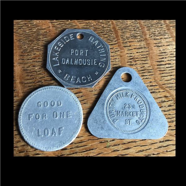Canada Trio of Milk, Bread & Bathing Tokens