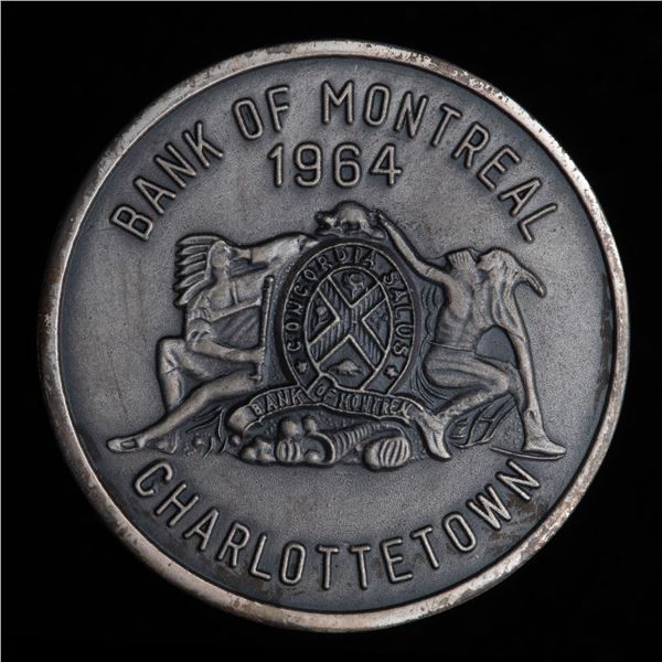 BMO Charlottetown 1964 Medal in Sterling