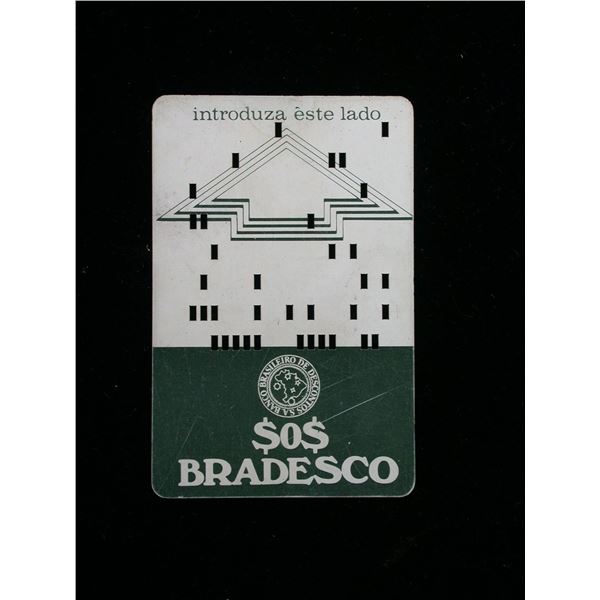 Brazil, a Scarce Early ATM Card