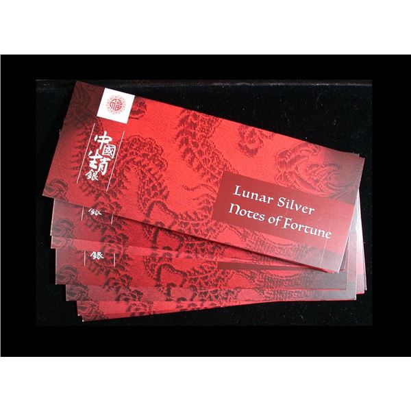 Royal Canadian Mint, Lunar Silver Notes of Fortune