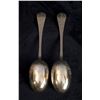 Image 2 : A Lovely Pair of English Gilt Sterling Spoons, 1868