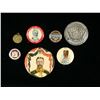 Image 1 : Lot of 7 Pin-On Buttons, Toronto Railway Union, Grafton & Co., etc.