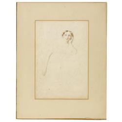 George Henry Harlow, Watercolor and graphite