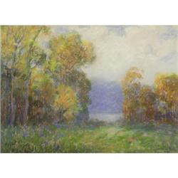 Francesco Spicuzza, Pastel on paper, Landscape