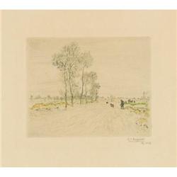 Jean Francois Raffaelli, Color etching