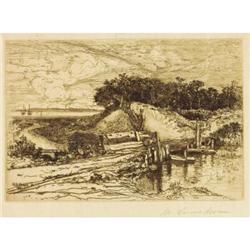 Mary Nimmo Moran, Etching