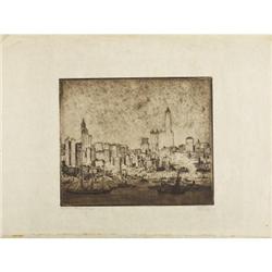 Hermann Struck, Etching, New York