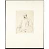 Image 4 : Max Liebermann, Etching on laid paper, Portrait