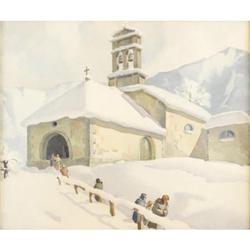 Attributed to Arcagelo Salvarani, Watercolor