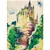Image 1 : Thornton Oakley, Watercolor on card board