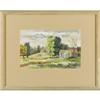 Image 4 : Bror Utter, Watercolor on paper, Old Farm House