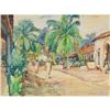 Image 1 : John Orth, Watercolor on paper, Acapulco, Mexico