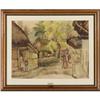 Image 4 : John Orth, Watercolor on paper, Tamazunchale