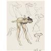 Image 1 : Frank Gallo, Ink and wash on paper, Study
