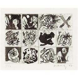 Pierre Alechinsky, Etching, No. 289