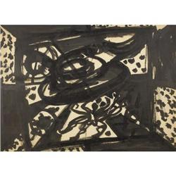 DeHirsch Margules, Ink on paper, Abstract