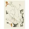 Image 1 : Marino Marini, Color etching, Abstract Horse