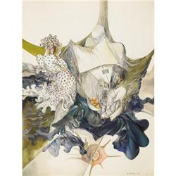 V. Ryklin, Watercolor and gouache on paper