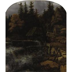 Circle of Allaert van Everdingen, Oil on canvas