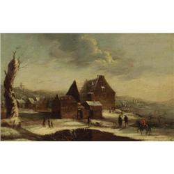 Flemish School, 18th Century, Oil on board