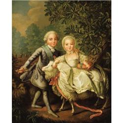 Attributed to Francois Hubert Drouais, Oil