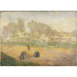 Continental School, 19th Century, Oil on canvas