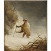 Image 1 : After George Morland, Oil on canvas, Snowbound