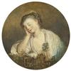 Image 1 : Manner of Jean-Baptiste Greuze, Oil on canvas