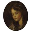 Image 1 : Manner of Jean-Baptiste Greuze, Oil on cardboard