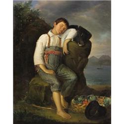 Auguste Alexandre Guillaumot, Oil on canvas