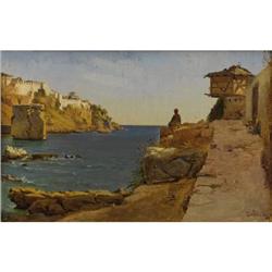 Orientalist School, Late 19th Century, Oil