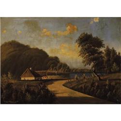 Northern European School, 19th Century, Oil